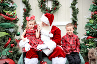 Morel kiddos and Santa